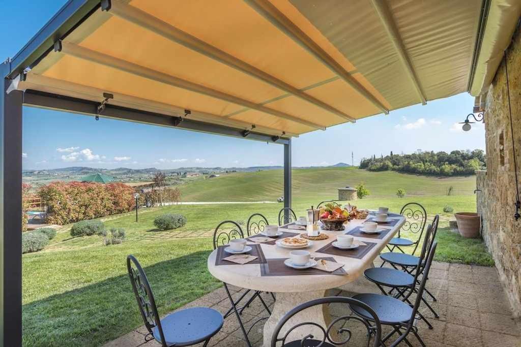 Villa I Cipressini Piscina Riscaldata Spa Toscana Pienza Ngoại thất bức ảnh